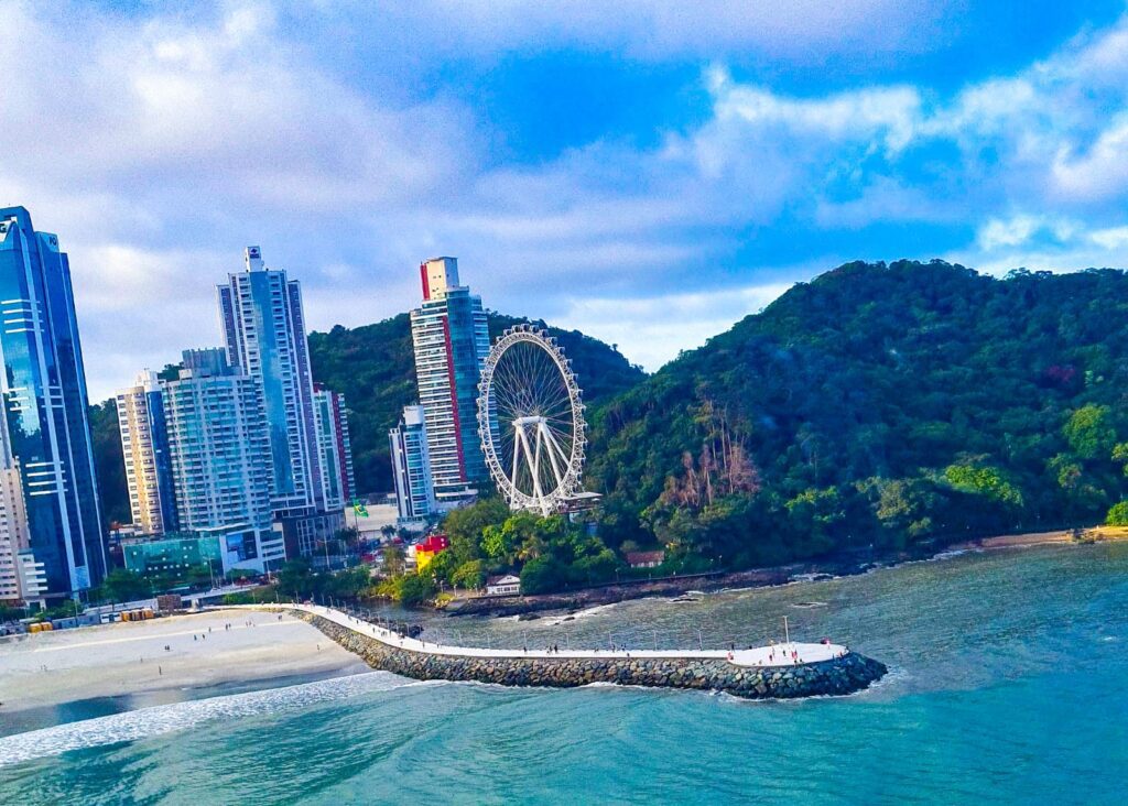 Passeio de helicóptero Balneário Camboriú Pacote Promocional