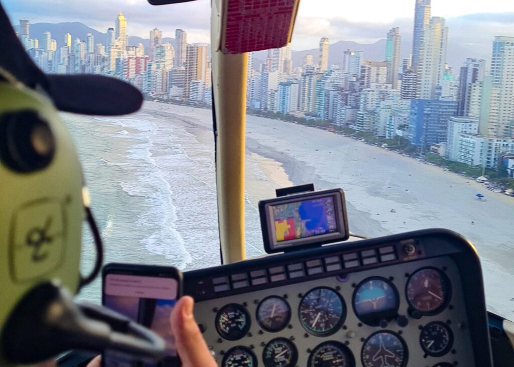 Passeio de Helicóptero Balneário Camboriú - Pacote Premium BC