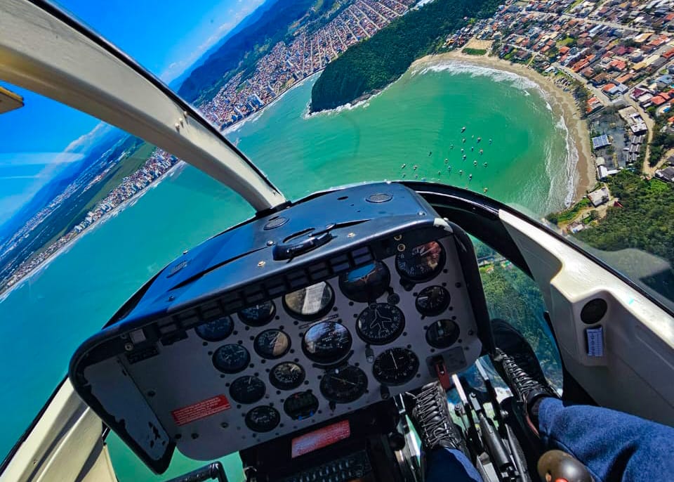 Voo de Helicóptero Balneário Camboriú - Pacote Luxo Itapema