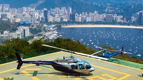 Passeio de Helicóptero Rio de Janeiro - Pacote 08 Morro da Urca