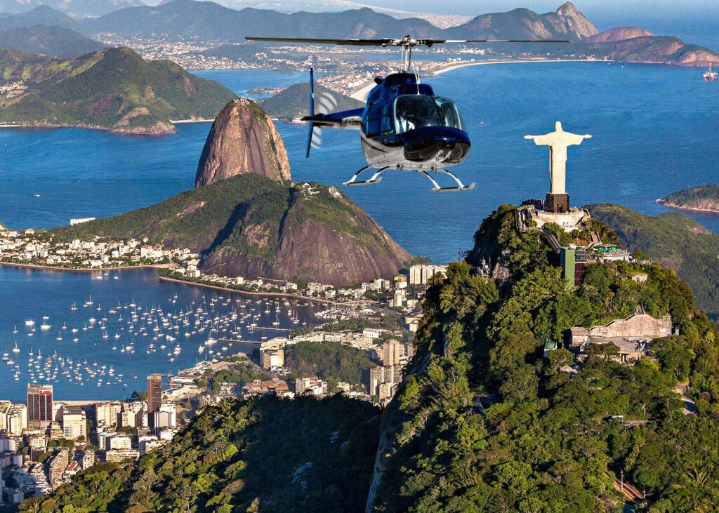 Passeio de Helicóptero RJ - Pacote 06 Morro da Urca