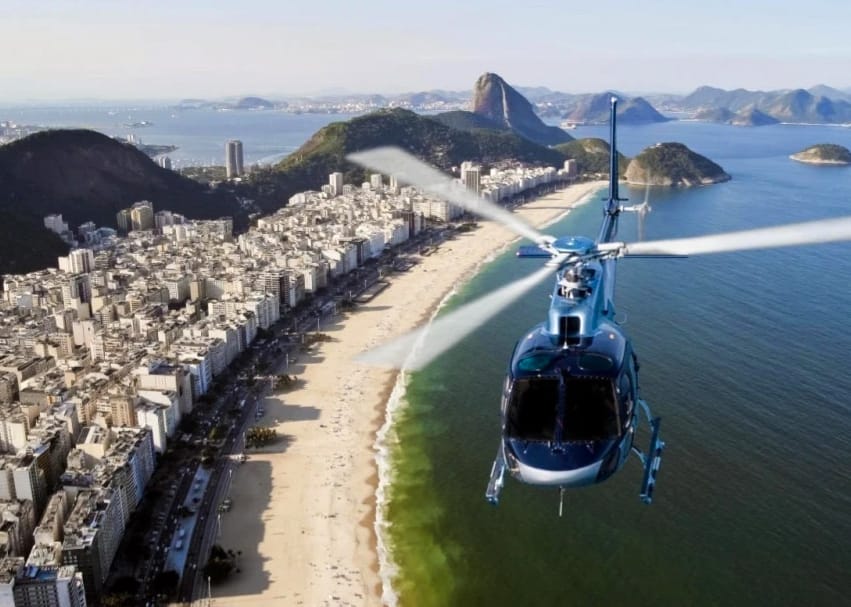 Passeio de Helicóptero RJ - Pacote 07 Morro da Urca