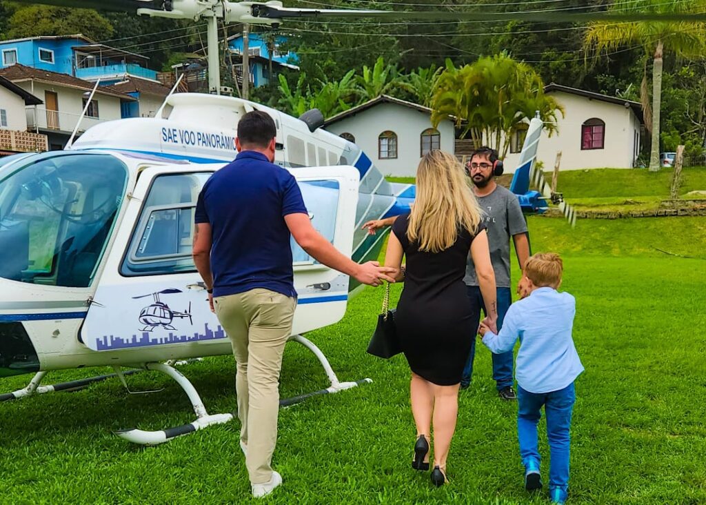 Passeio de Helicóptero Promoção Dia das Mães