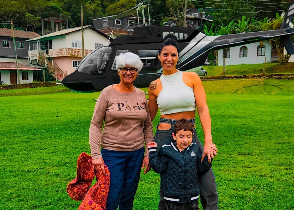 Passeio de Helicóptero Promoção Dia das Mães