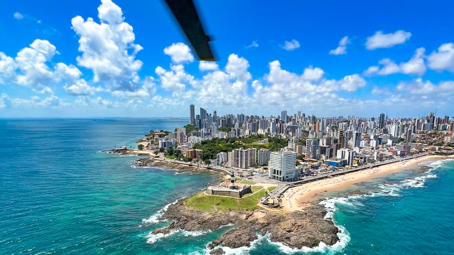 Passeio de Helicóptero em Salvador BA