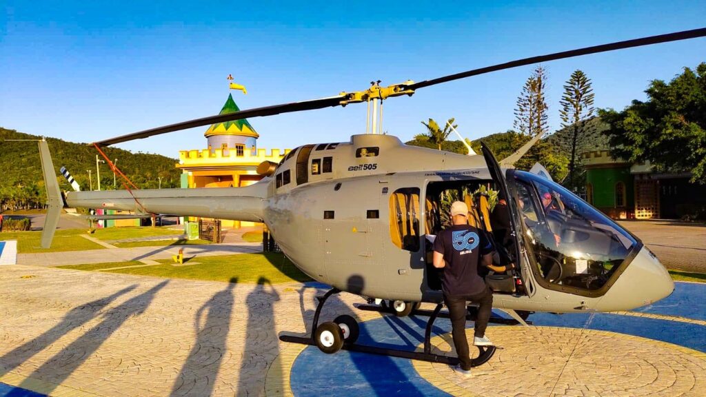 Passeio de Helicóptero Penha Rota do Sol - Pacote Premium Individual