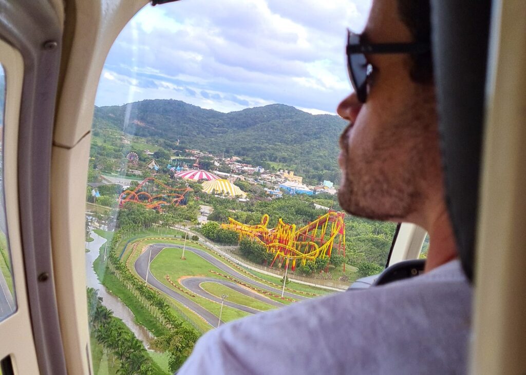 Passeio de Helicóptero em Penha - Rota do Sol