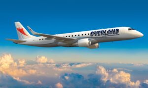 Overland Airways Expande Frota com Segunda Aeronave Embraer E175-E1