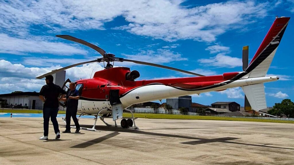 Táxi Aéreo de Florianópolis para Joinville