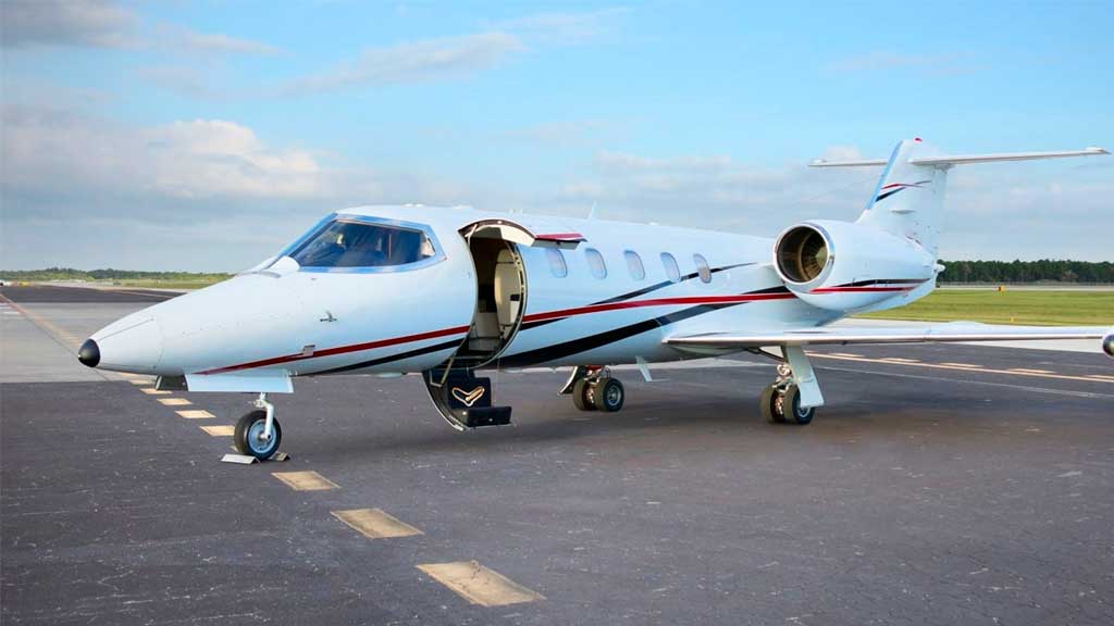 Voo Learjet 35A