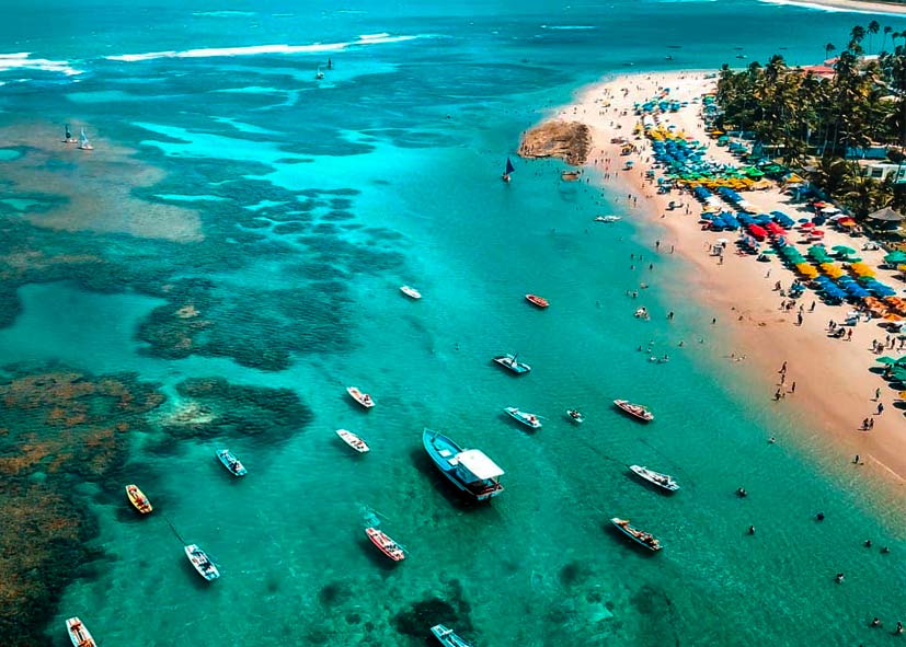 Voo panorâmico Porto de galinhas