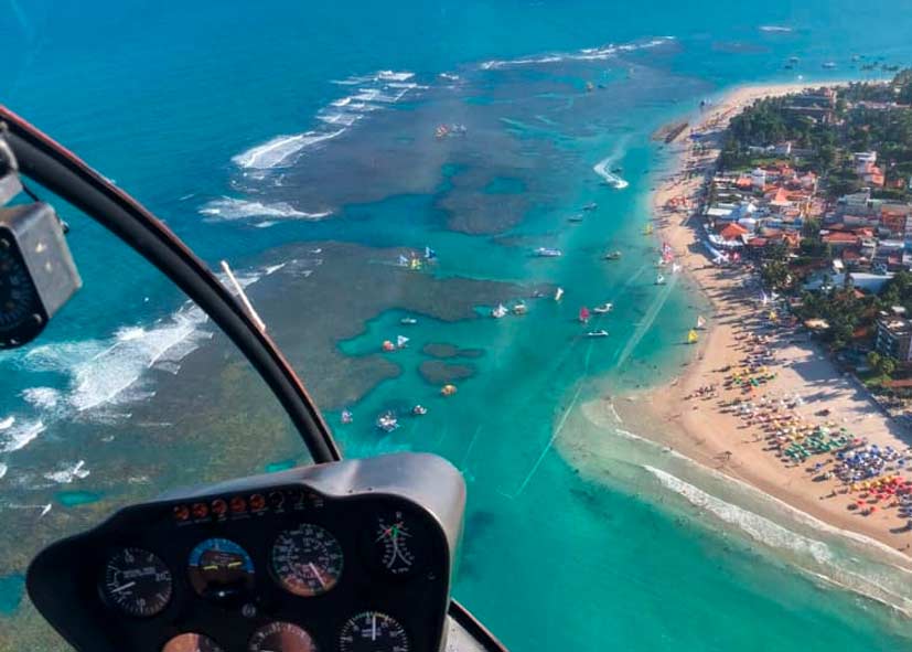 Passeio de Helicóptero em Pernambuco