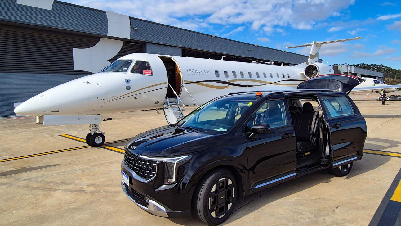 Fretamento de T&aacute;xi A&eacute;reo Jato Executivo Legacy 650