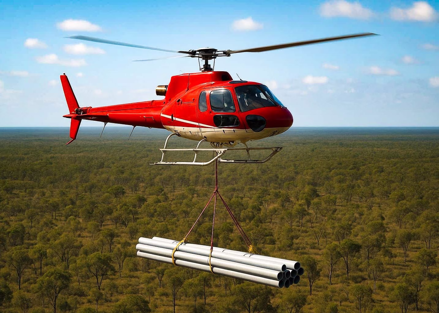 Transporte de Cargas com Helicóptero em todo Brasil.